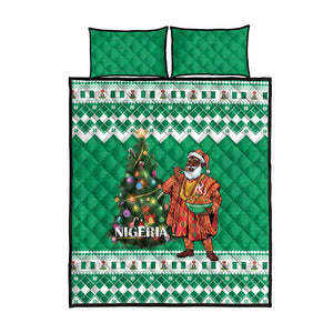 Afro Christmas in Nigeria Quilt Bed Set Eku Odun Eku IyeDun - African Pride