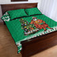 Afro Christmas in Nigeria Quilt Bed Set Eku Odun Eku IyeDun - African Pride