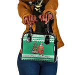 Afro Christmas in Nigeria Shoulder Handbag Eku Odun Eku IyeDun - African Pride