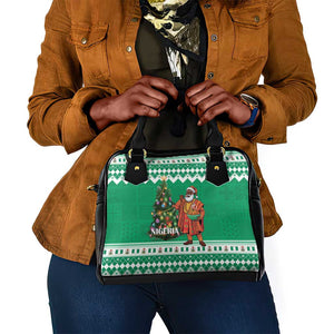 Afro Christmas in Nigeria Shoulder Handbag Eku Odun Eku IyeDun - African Pride