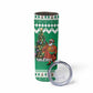 Afro Christmas in Nigeria Skinny Tumbler Eku Odun Eku IyeDun - African Pride