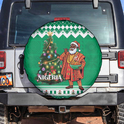 Afro Christmas in Nigeria Spare Tire Cover Eku Odun Eku IyeDun - African Pride