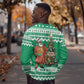 Personalized Afro Christmas in Nigeria Sweatshirt Eku Odun Eku IyeDun - African Pride