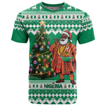 Personalized Afro Christmas in Nigeria T shirt Eku Odun Eku IyeDun - African Pride