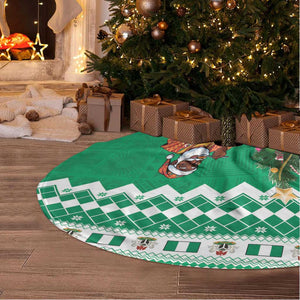 Afro Christmas in Nigeria Tree Skirt Eku Odun Eku IyeDun - African Pride