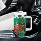 Afro Christmas in Nigeria Tumbler With Handle Eku Odun Eku IyeDun - African Pride