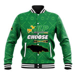 Personalized JLP Jamaica Labour Party Baseball Jacket Build Back Stronger - African Pride