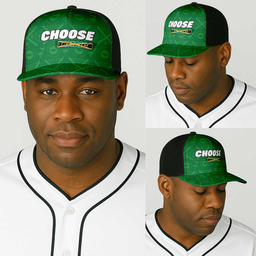 JLP Jamaica Labour Party Baseball Net Cap Build Back Stronger - African Pride