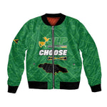 Personalized JLP Jamaica Labour Party Bomber Jacket Build Back Stronger - African Pride