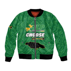 Personalized JLP Jamaica Labour Party Bomber Jacket Build Back Stronger - African Pride