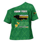 Personalized Jamaica Labour Party Cross Shoulder Shirt Choose Jamica