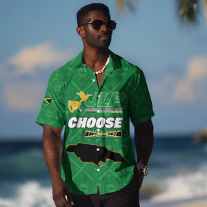 Personalized JLP Jamaica Labour Party Hawaiian Shirt Build Back Stronger - African Pride