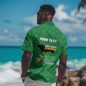 Personalized JLP Jamaica Labour Party Hawaiian Shirt Build Back Stronger - African Pride