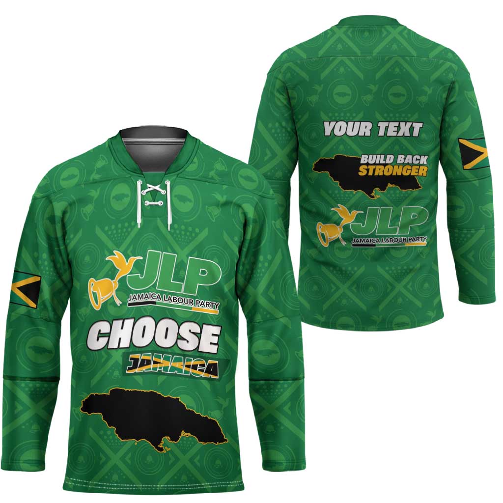Personalized Jamaica Labour Party Hockey Jersey Choose Jamica