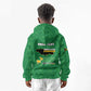 Personalized JLP Jamaica Labour Party Kid Hoodie Build Back Stronger - African Pride