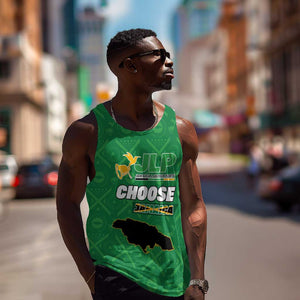 Personalized JLP Jamaica Labour Party Men Tank Top Build Back Stronger - African Pride