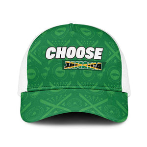 JLP Jamaica Labour Party Mesh Trucker Cap Build Back Stronger - African Pride