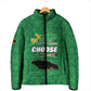 Personalized Jamaica Labour Party Padded Jacket Choose Jamica