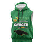Personalized JLP Jamaica Labour Party Sleeveless Hoodie Build Back Stronger - African Pride
