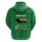 Personalized JLP Jamaica Labour Party Zip Hoodie Build Back Stronger - African Pride