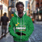 Personalized JLP Jamaica Labour Party Zip Hoodie Build Back Stronger - African Pride