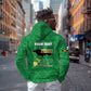 Personalized JLP Jamaica Labour Party Zip Hoodie Build Back Stronger - African Pride