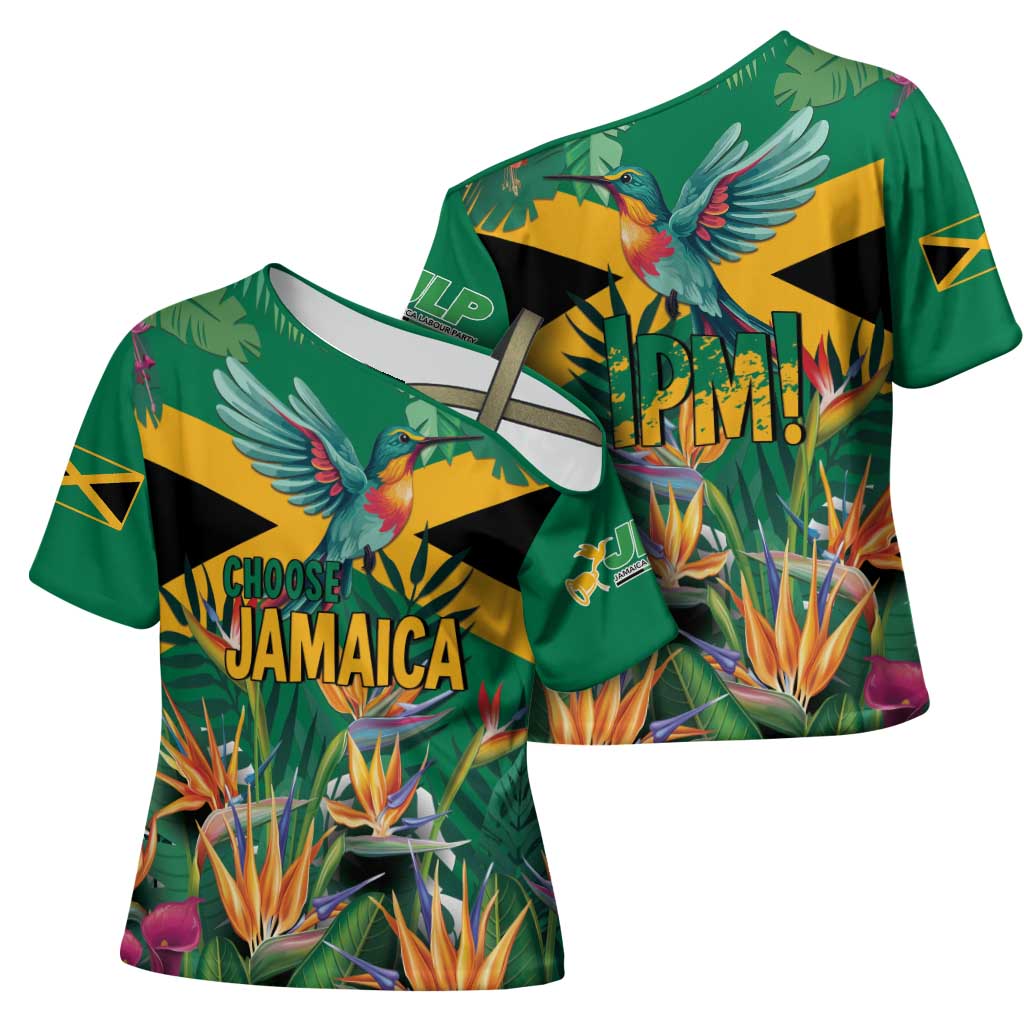 JLP 1PM Holness Cross Shoulder Shirt Jamaica Labour Party - Tropical Style
