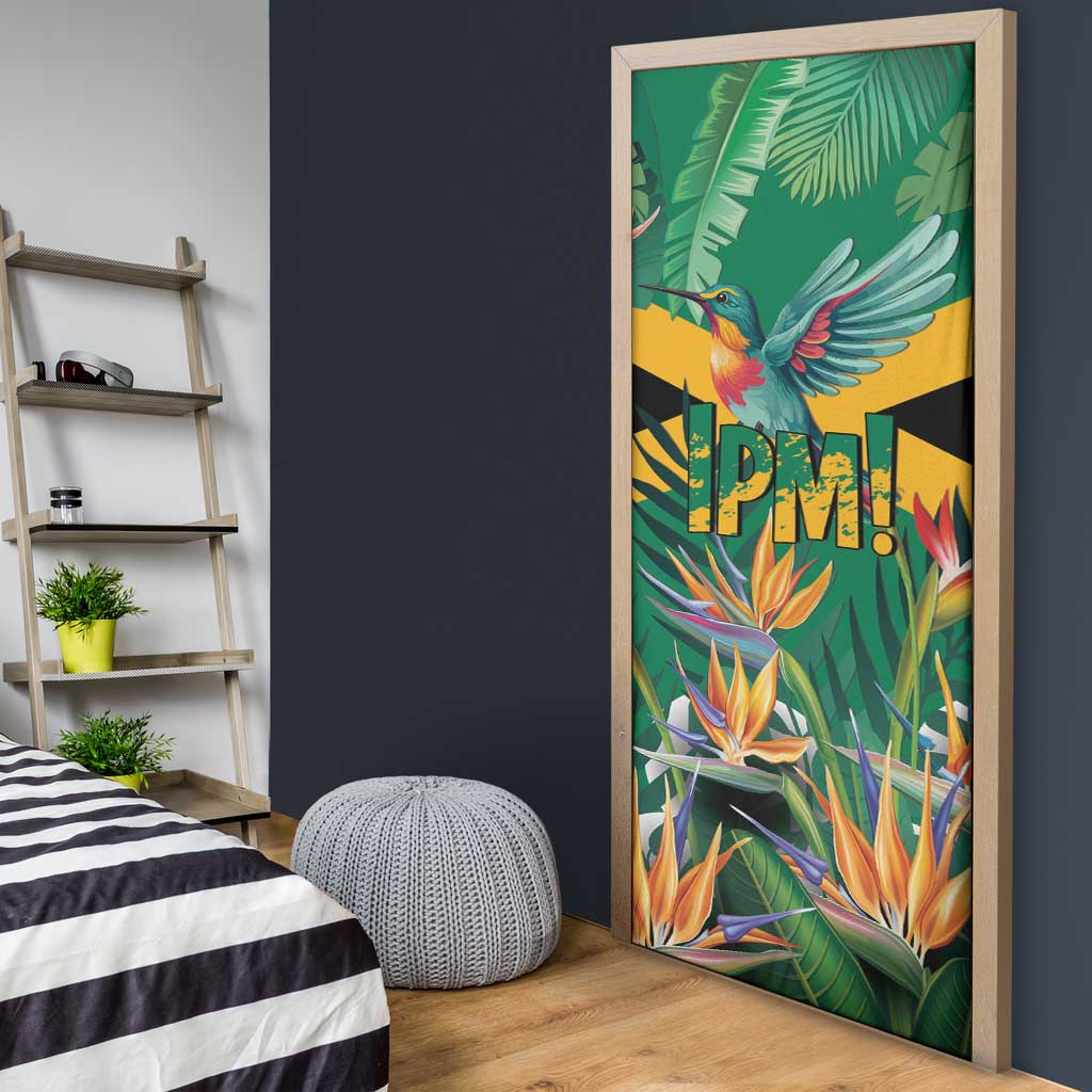 JLP 1PM Holness Door Cover Jamaica Labour Party - Tropical Style