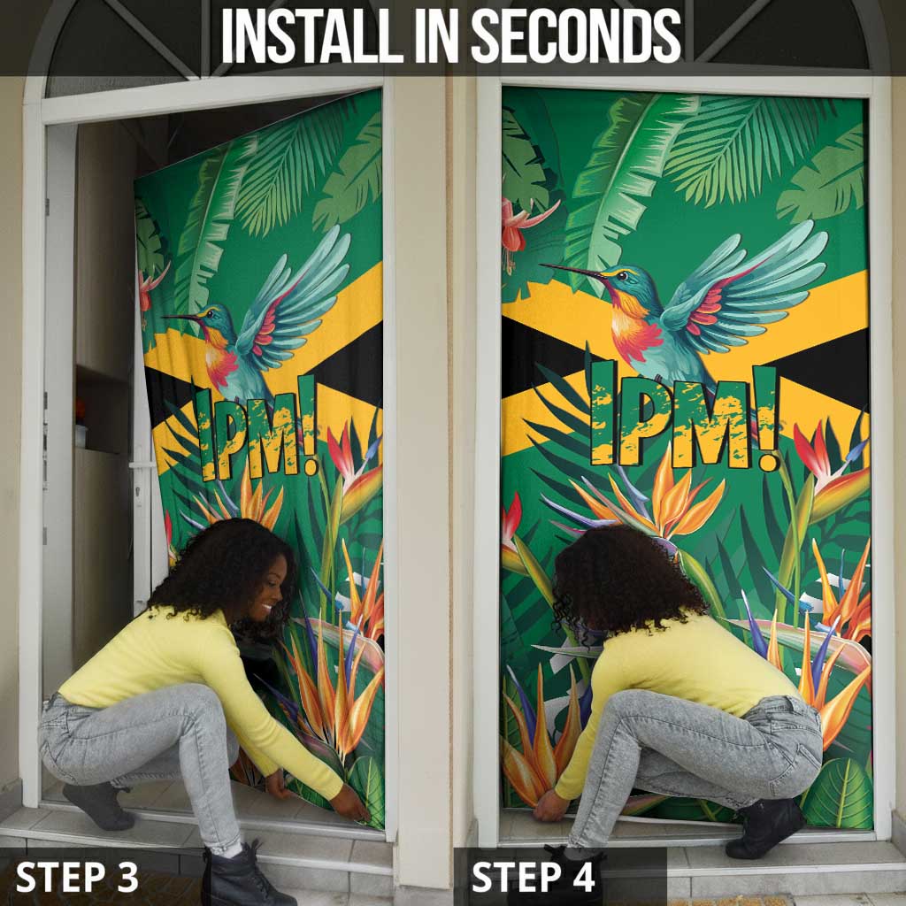 JLP 1PM Holness Door Cover Jamaica Labour Party - Tropical Style