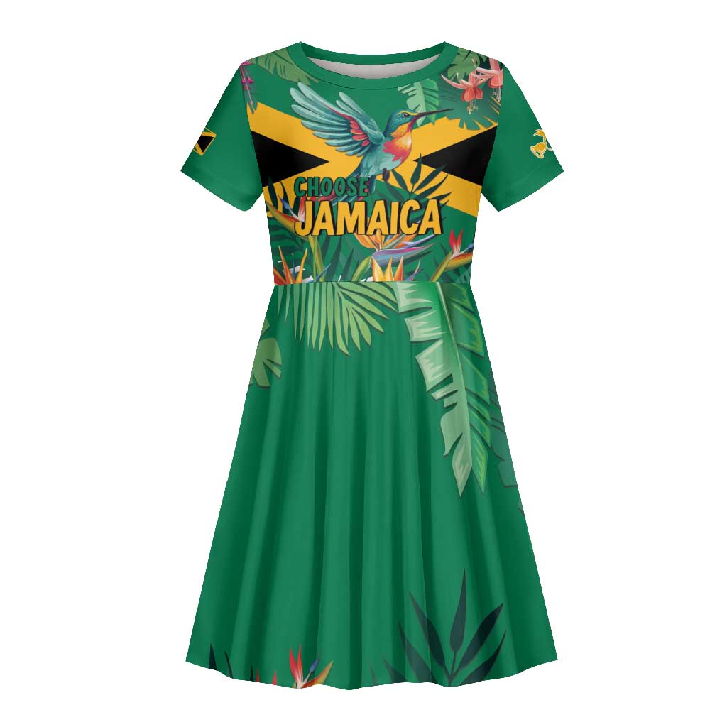 JLP 1PM Holness Kid Short Sleeve Dress Jamaica Labour Party - African Pride