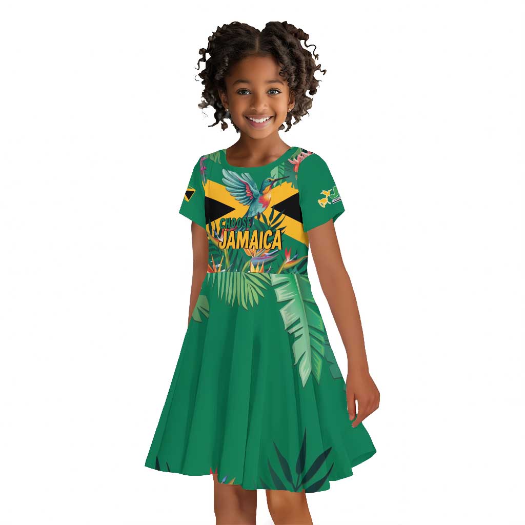 JLP 1PM Holness Kid Short Sleeve Dress Jamaica Labour Party - African Pride