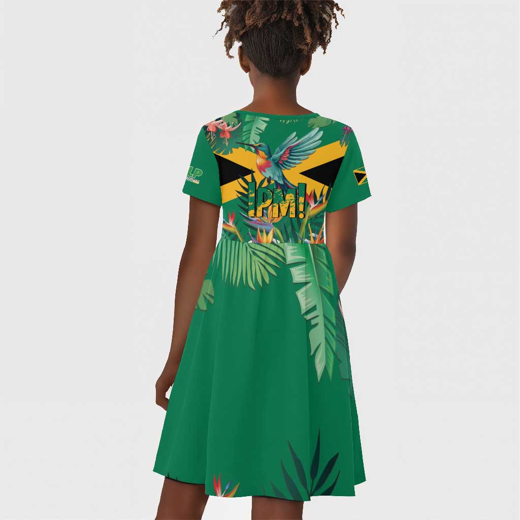 JLP 1PM Holness Kid Short Sleeve Dress Jamaica Labour Party - African Pride