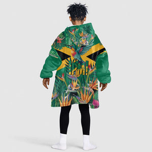 JLP 1PM Holness Kid Wearable Blanket Hoodie Jamaica Labour Party - African Pride