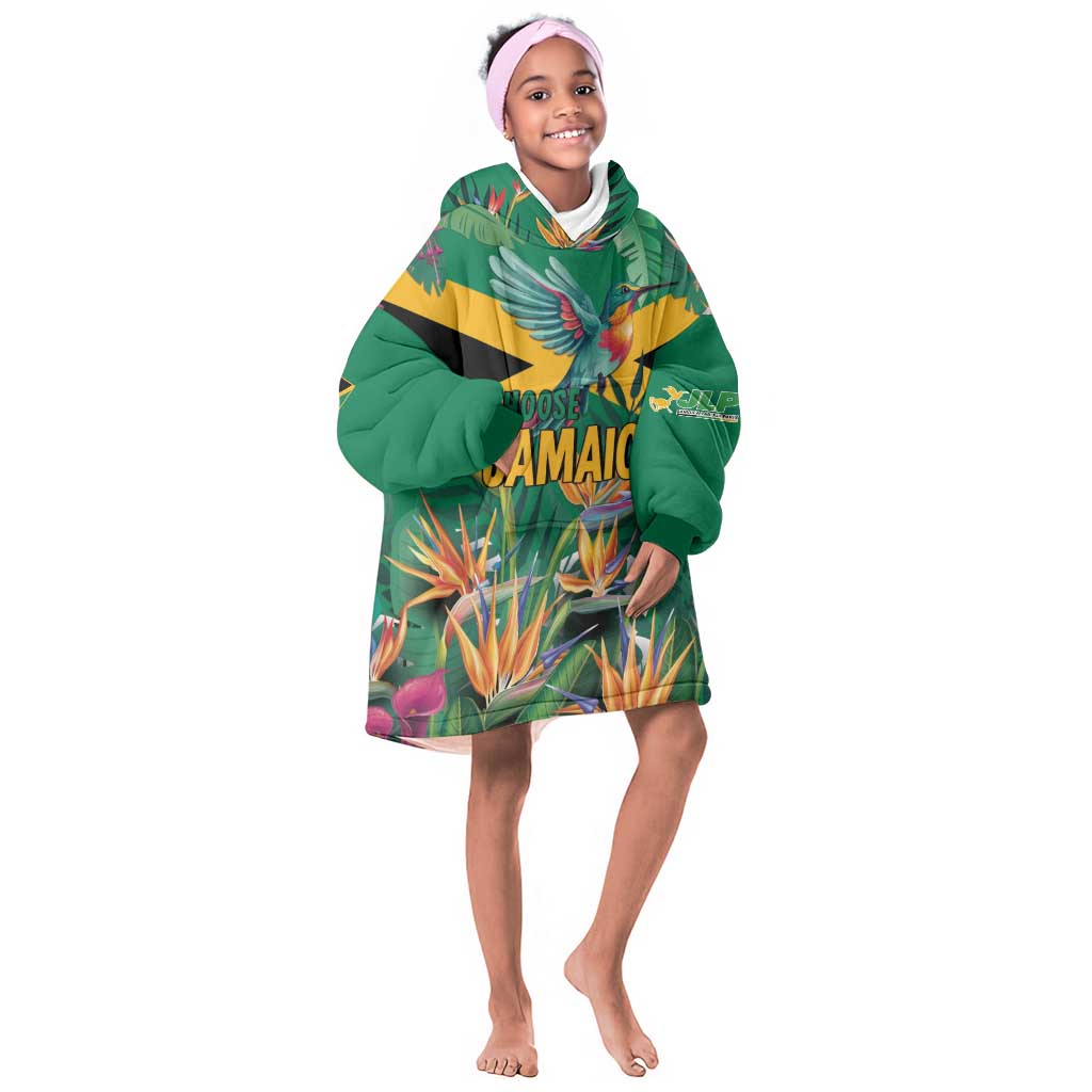 JLP 1PM Holness Kid Wearable Blanket Hoodie Jamaica Labour Party - African Pride