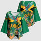JLP 1PM Holness Kimono Sleeve Blouse Jamaica Labour Party - Tropical Style