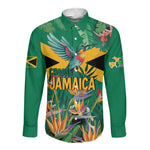 JLP 1PM Holness Long Sleeve Button Shirt Jamaica Labour Party - African Pride