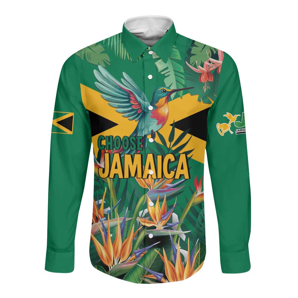 JLP 1PM Holness Long Sleeve Button Shirt Jamaica Labour Party - African Pride