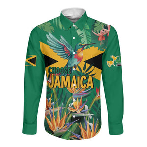 JLP 1PM Holness Long Sleeve Button Shirt Jamaica Labour Party - African Pride