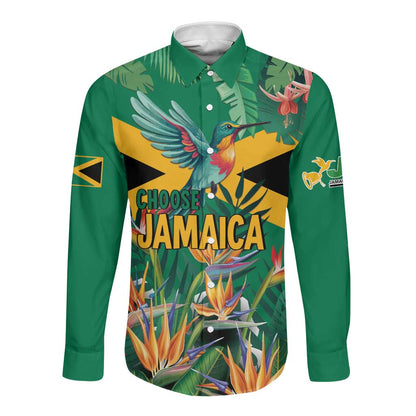 JLP 1PM Holness Long Sleeve Button Shirt Jamaica Labour Party - African Pride