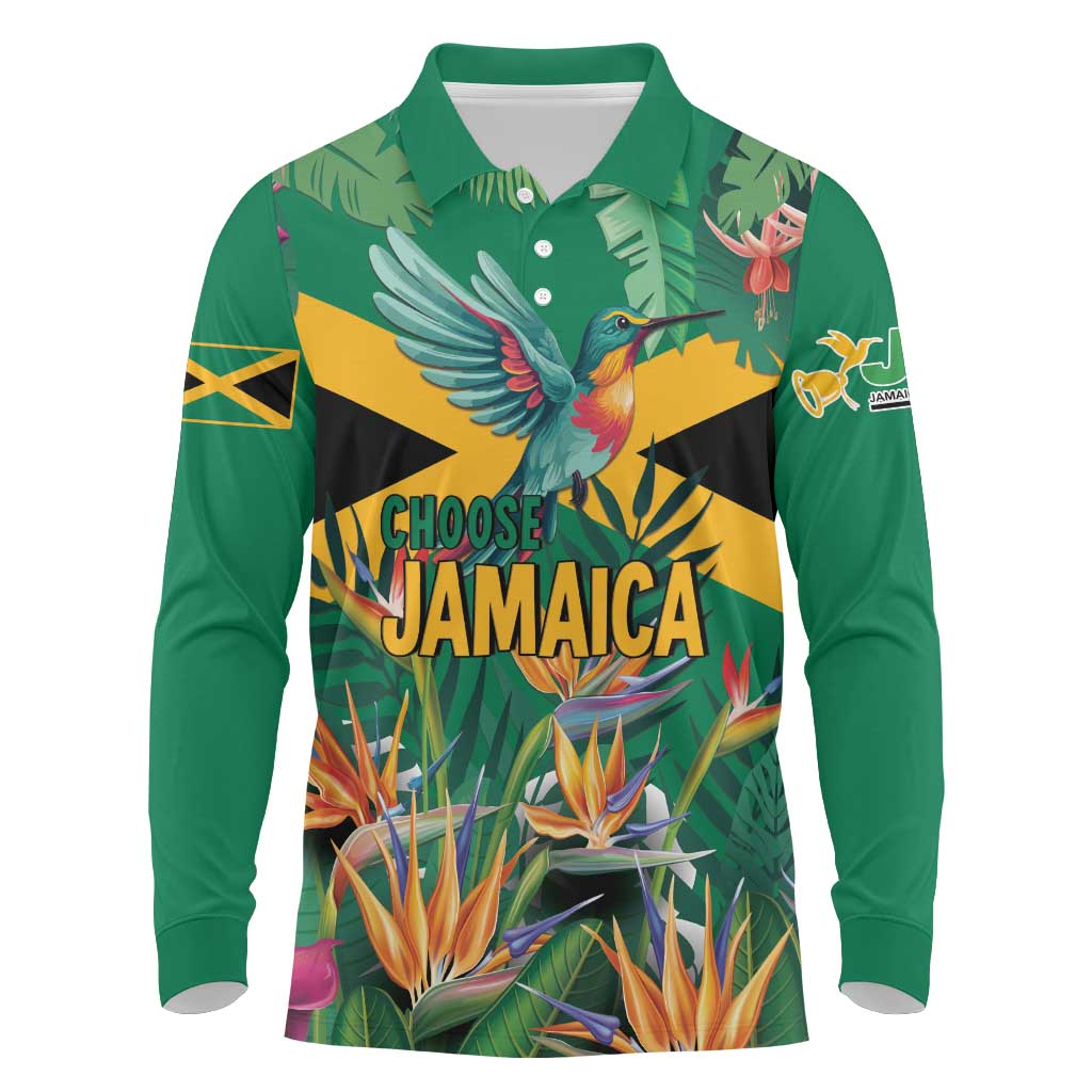 JLP 1PM Holness Long Sleeve Polo Shirt Jamaica Labour Party - African Pride