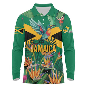 JLP 1PM Holness Long Sleeve Polo Shirt Jamaica Labour Party - African Pride