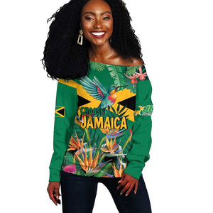 JLP 1PM Holness Off Shoulder Sweater Jamaica Labour Party - African Pride