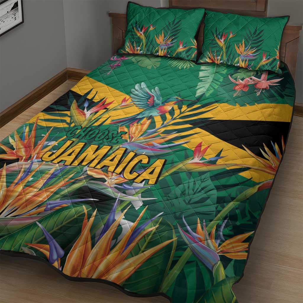JLP 1PM Holness Quilt Bed Set Jamaica Labour Party - African Pride