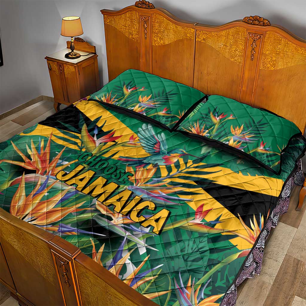 JLP 1PM Holness Quilt Bed Set Jamaica Labour Party - African Pride
