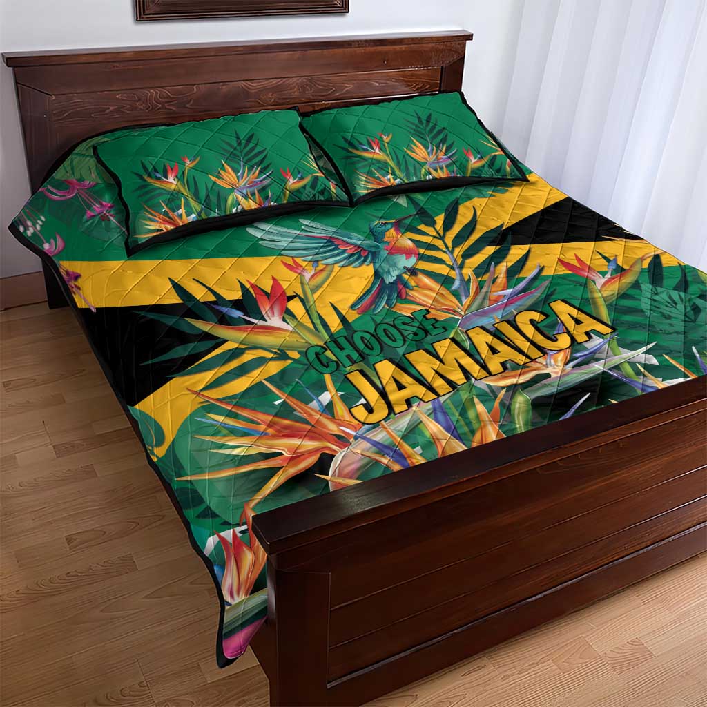 JLP 1PM Holness Quilt Bed Set Jamaica Labour Party - African Pride