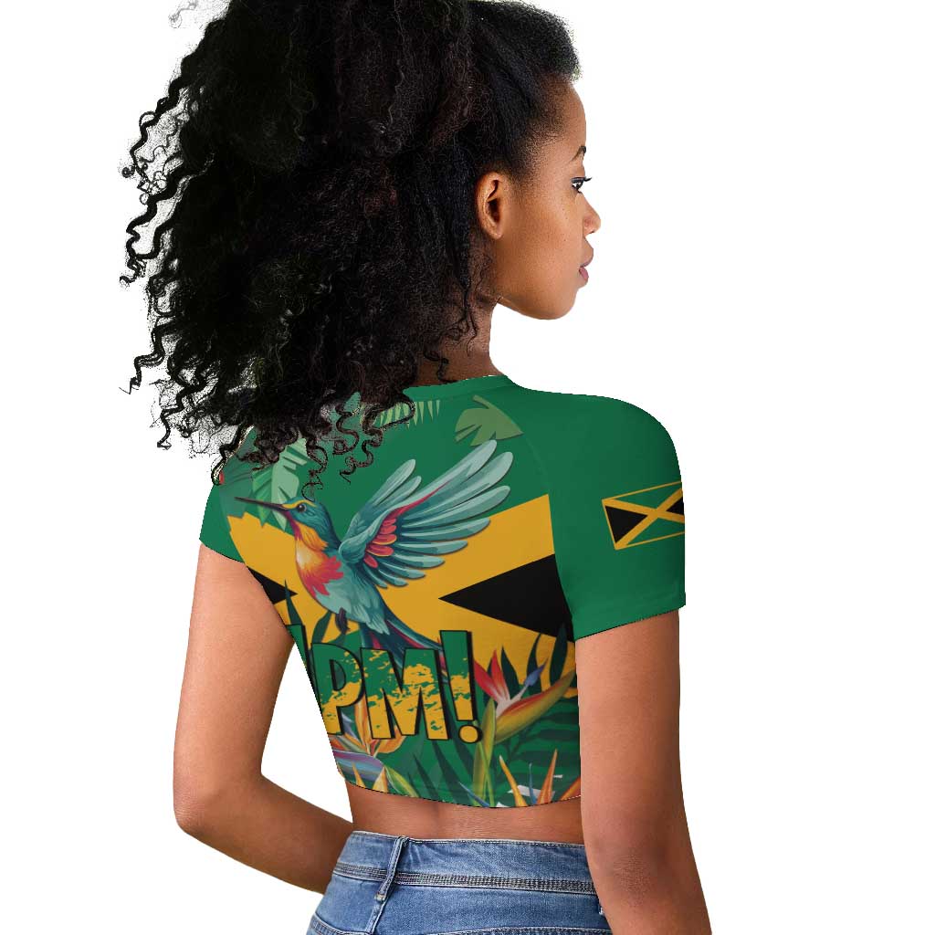 JLP 1PM Holness Raglan Cropped T shirt Jamaica Labour Party - African Pride