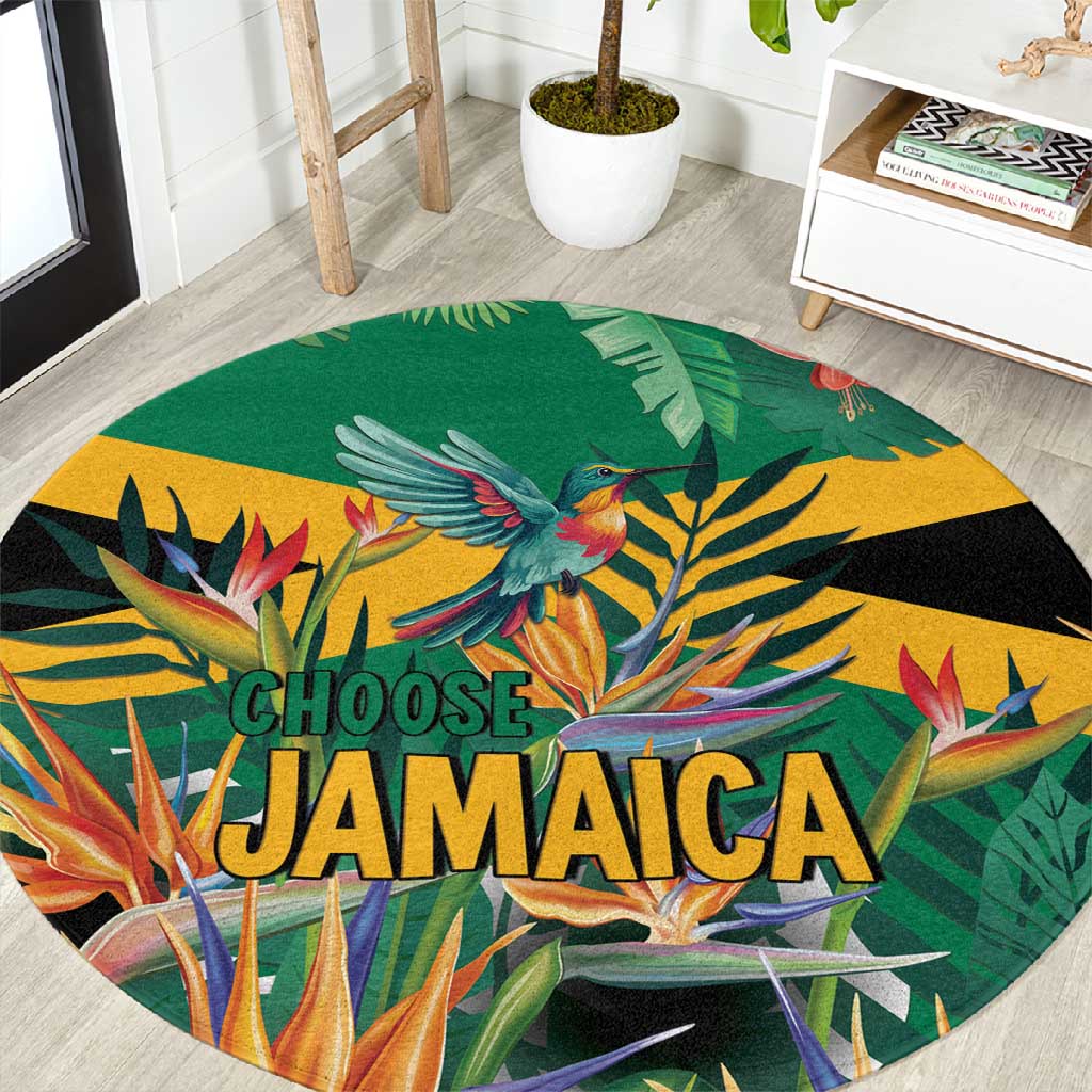 JLP 1PM Holness Round Carpet Jamaica Labour Party - African Pride