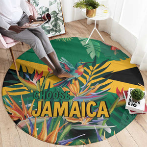 JLP 1PM Holness Round Carpet Jamaica Labour Party - African Pride