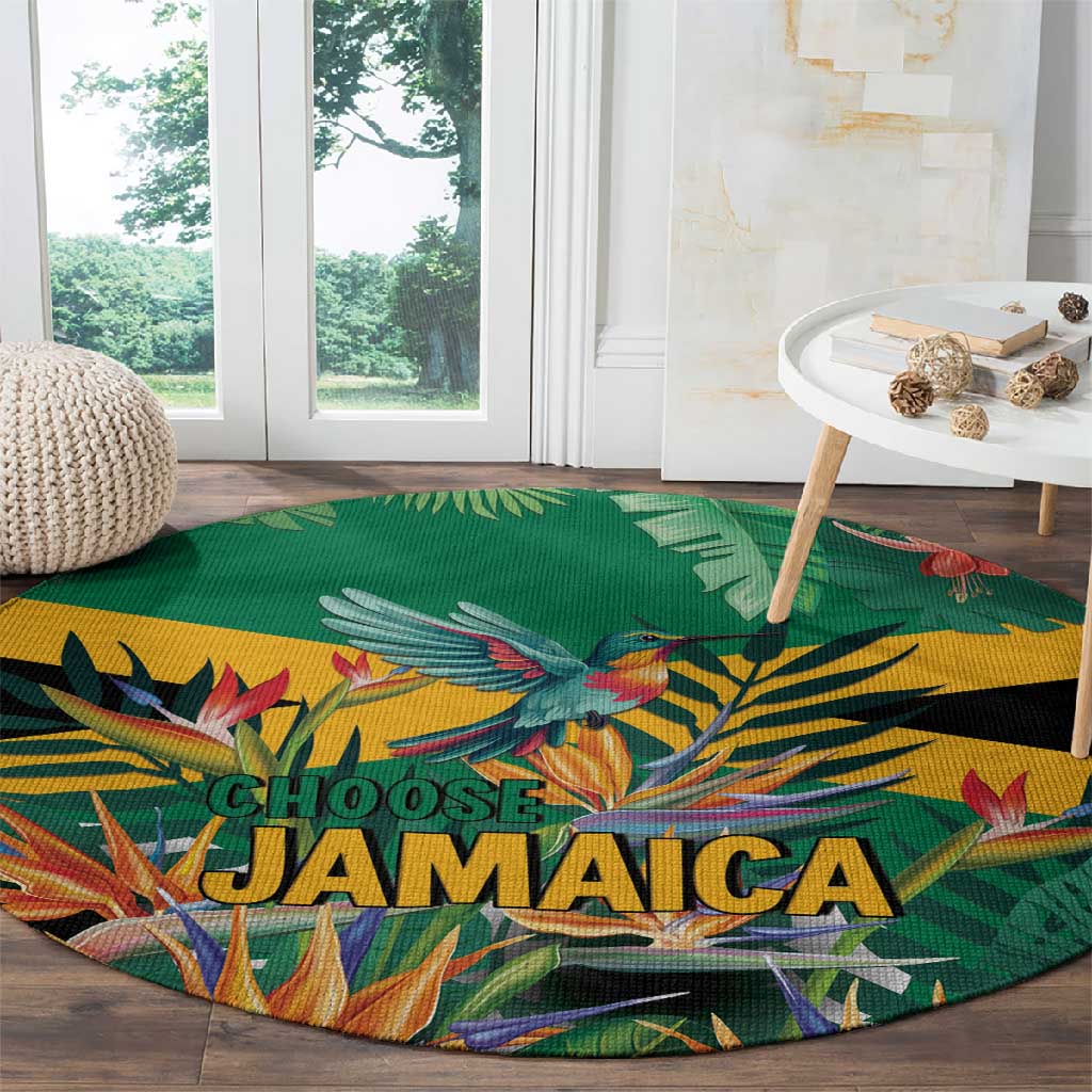 JLP 1PM Holness Round Carpet Jamaica Labour Party - African Pride