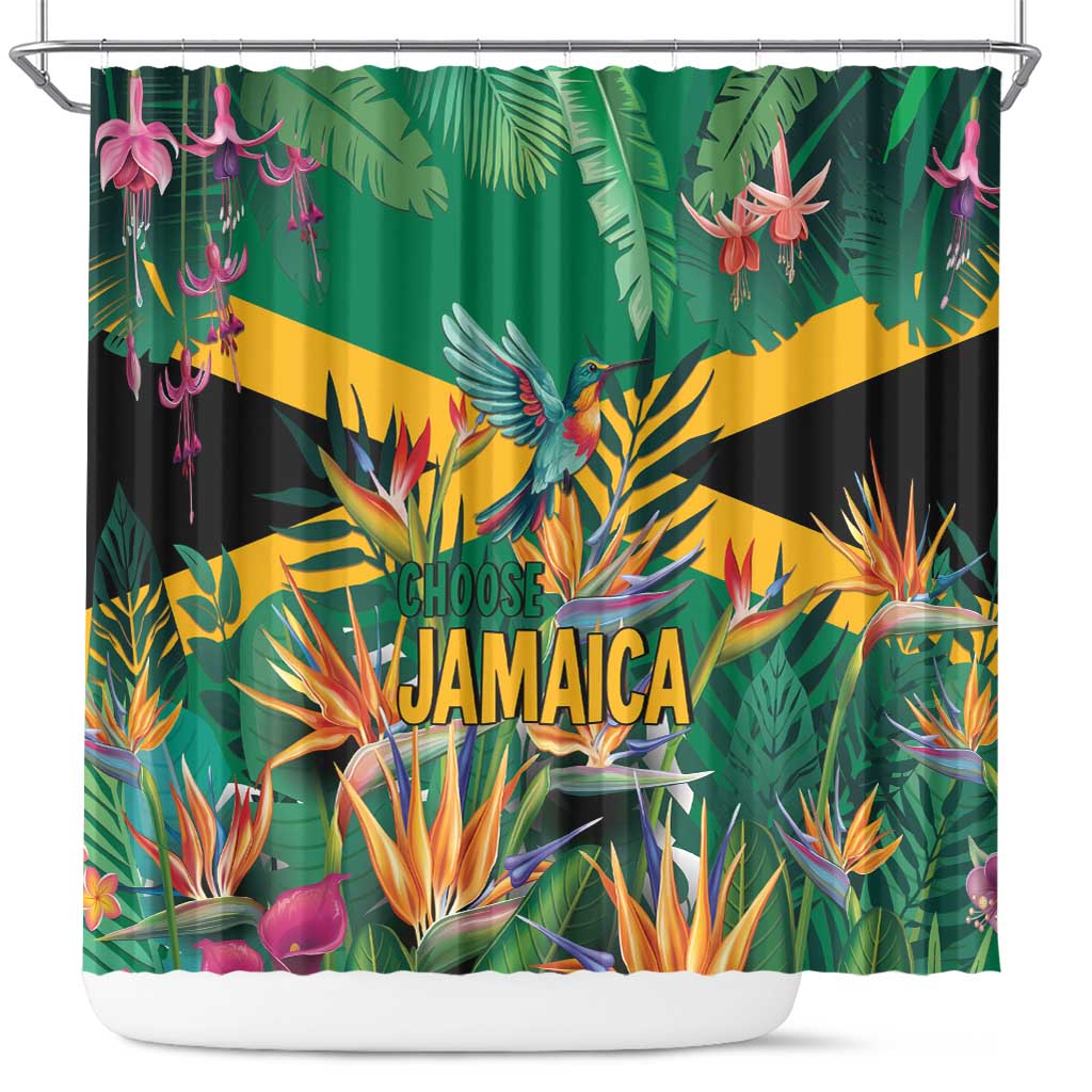 JLP 1PM Holness Shower Curtain Jamaica Labour Party - African Pride